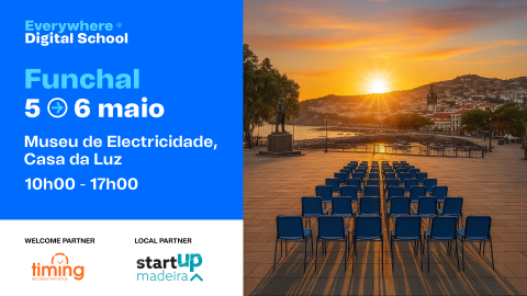 Everywhere Digital School regressa à Madeira a 5 e 6 de maio